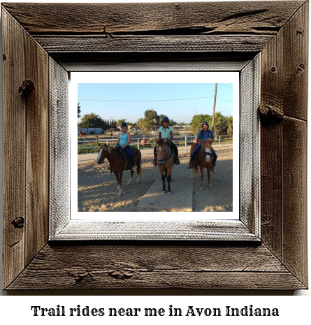 trail rides near me in Avon, Indiana